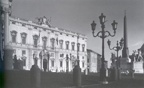 Facciata principale del Palazzo della Consulta