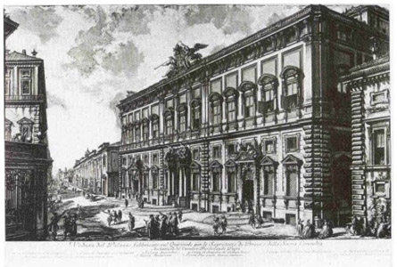 Il palazzo della Consulta