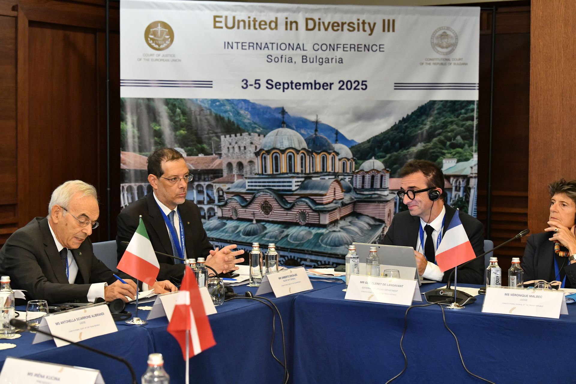 Conferenza internazionale “EUnited in Diversity” III. Il ruolo della giustizia costituzionale nell'ordinamento giuridico comune dell'Unione europea