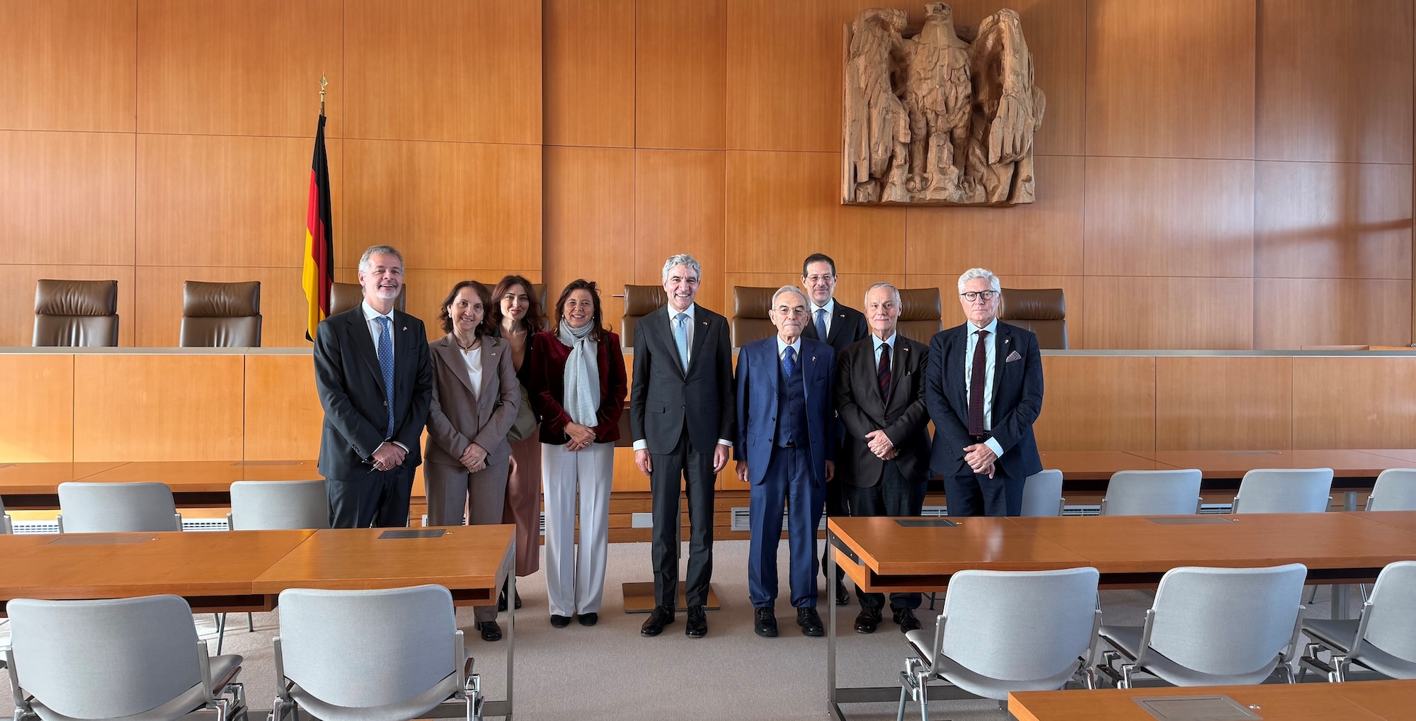 Incontro di studio tra la Corte costituzionale italiana e la Corte costituzionale federale di Germania