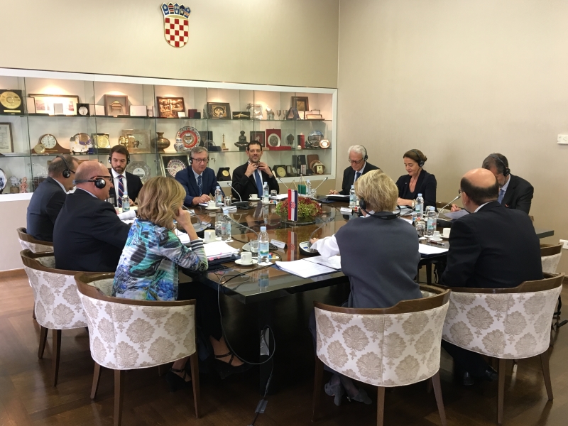 Incontro di studio con la Corte costituzionale della Repubblica di Croazia