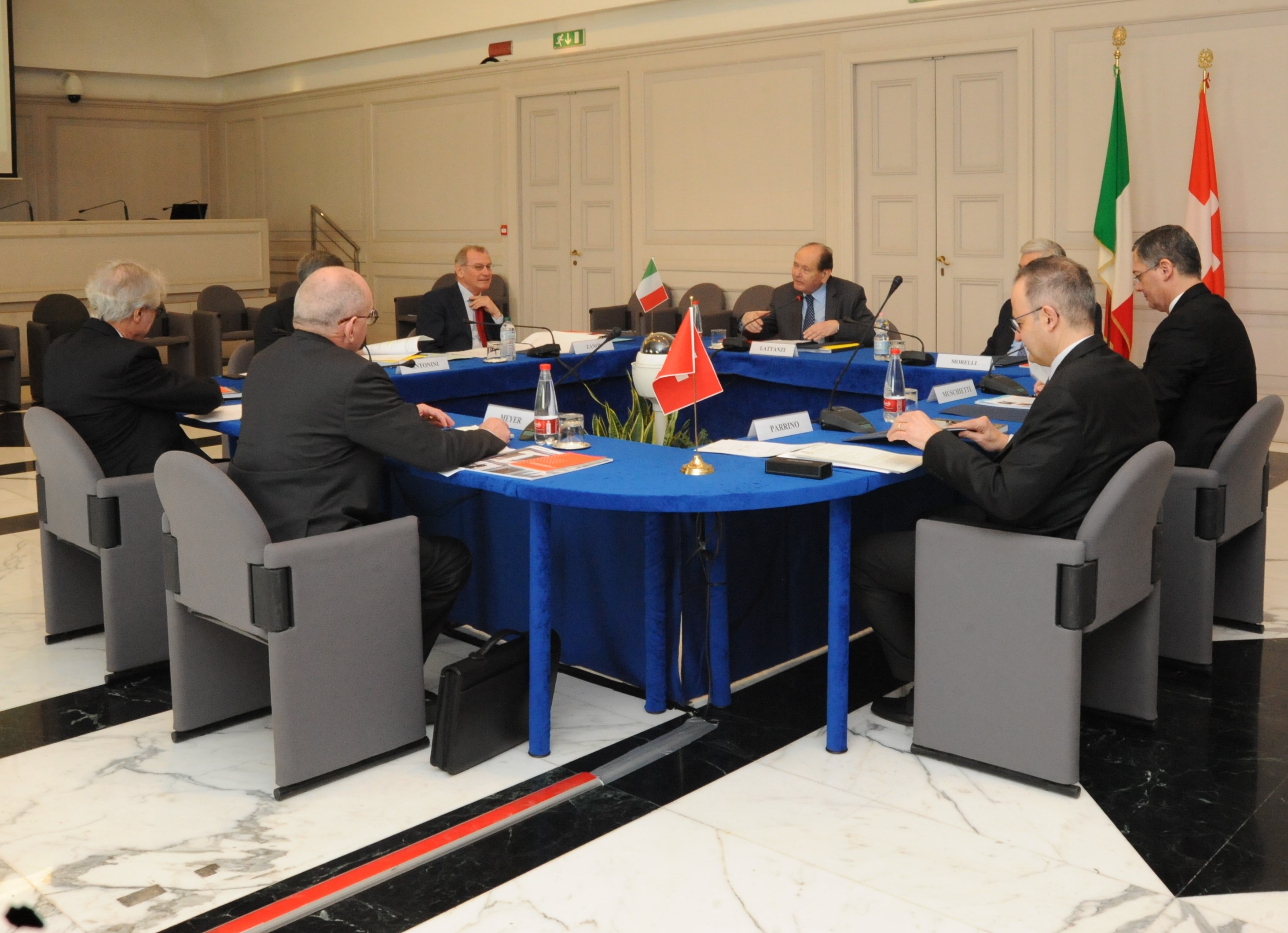 Incontro di studio con il Tribunale Federale della Svizzera